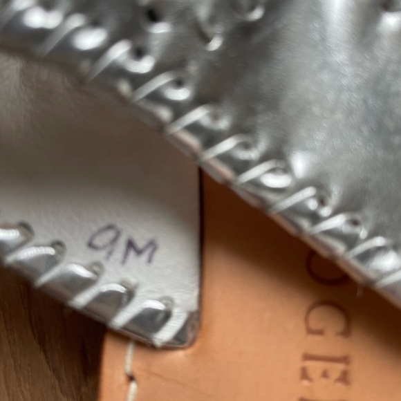 Jack Rogers Jacks Flat Sandal in Silver size 9 - Picture 3 of 4